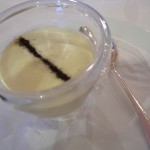 Crema di patate, uovo di quaglia e Lapsang Souchong Crema di patate, uovo di quaglia e Lapsang Souchong