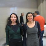 img_0030 Francesca Arquint (a sinistra, enologa di Gaja in Toscana) con Caterina Giannelli Carli della azienda Il Colle di Montalcino