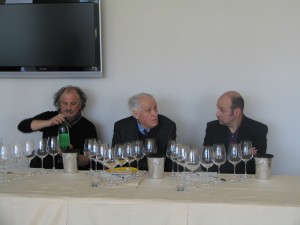 Ernesto Gentili (a sinistra) e Giulio Gambelli