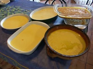 torte-di-riso Le torte di riso sono pronte nelle teglie