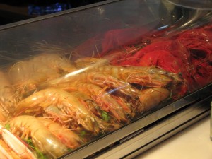 Langostinos e carabineros