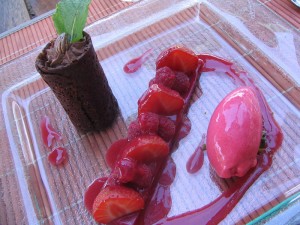 Sorbetto e mousse