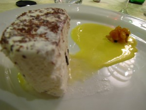 Cena: parfait alla frutta secca