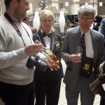 Andrea Pandolfo mostra il Capitolium alla delegazione USA