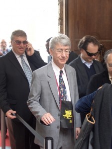 L'ingresso delle delegazioni diplomatiche