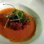 chenachic6 Tartare di tonno con gazpacho
