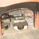 cosciotto di maiale e Borlotti nel forno a legna Cosciotto di maiale e Borlotti nel forno a legna