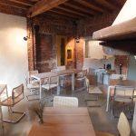 La sala del caminetto
