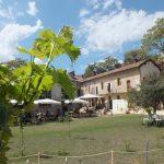 Il prato visto dalla pergola
