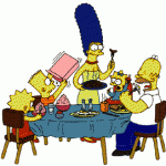 I Simpson a tavola